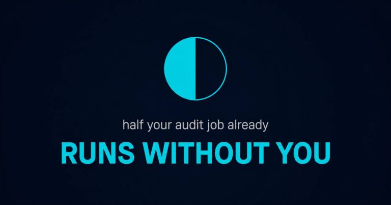 The Replaceable Half: Audit Skills AI Cannot Replace